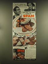1939 Hormel SPAM Ad - They&#39;re coming for lunch - we&#39;re in a jam! Keep cool - £14.76 GBP