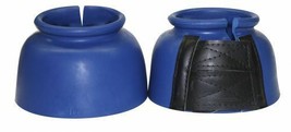 English or Western Saddle Horse Protective Rubber Bell Boots Double Velc... - £9.86 GBP