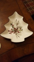 Lenox Etchings Collection Tree Candy Dish Pinecone Berries Catherine McC... - £5.18 GBP