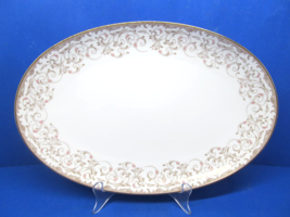 Noritake Rochelle 5805  Vintage 50&#39;s Pattern 14&quot; X 9 1/4&quot; Serving Platter - £22.43 GBP