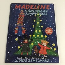 Madeline Christmas Activity Book Reusable Vinyl Stickers Vintage 1998 NEW - £13.91 GBP