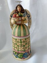 Jim Shore Angel &quot;Devoted&quot; 401639 yr 2010 9.5&quot; Tall - £26.15 GBP