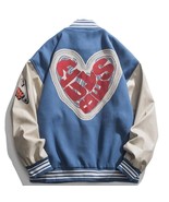 Love Varsity Baseball Jacket - $933.91 MXN