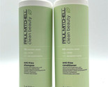 Paul Mitchell Clean Beauty Anti-Frizz Shampoo &amp; Conditioner Vegan 33.8 oz - £79.81 GBP