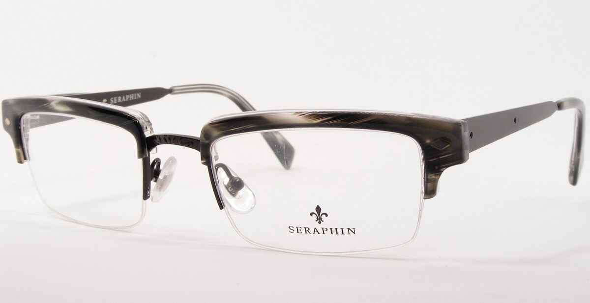 &quot;READ&quot; SERAPHIN by OGI HUNTINGTON 8590 Grey Demi /Dark Gunmetal EYEGLASS... - $77.21