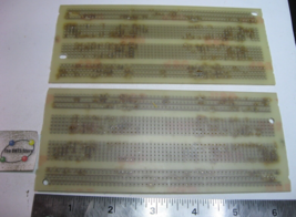 2-3/4&quot; x 6-3/8&quot; PCB Prototype Perf-Board Card Solder Pads - Used Qty 2 - £4.47 GBP