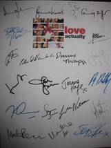 Love Actually Signed Film Movie Script Screenplay Autograph 21 Colin Firth Liam  - $19.99