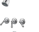 Pfister LG01-81BC Tub &amp; Shower Faucet with Metal Lever Handles - Polishe... - £77.35 GBP