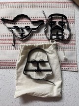 Williams Sonoma Non Stick Star Wars Pancake Molds Yoda Darth Vader Storm... - $111.01 MXN