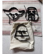 Williams Sonoma Non Stick Star Wars Pancake Molds Yoda Darth Vader Storm... - $111.01 MXN