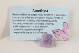 Wild Spirit (new) AMETHYST - PURPLE HUES - BRINGS TRANQUILITY TO THE MIND - £6.80 GBP
