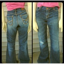 BKE Jeans Size 28x31 Womens Medium Wash Low Rise Kate Style Distressed B... - $22.00