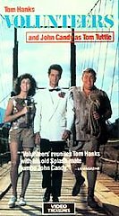 Volunteers  VHS  Tom Hanks  Rita Wilson John Candy  Movie HBO - $8.98