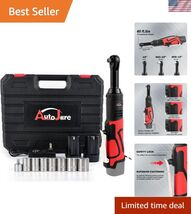 18V Extended Cordless Ratchet Wrench Set - 60 ft-lbs Power for All Appli... - $73.42