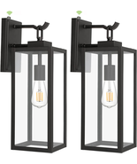 Large Size Dusk to Dawn Outdoor Wall Lanterns 18 In Outdoor Wall Light F... - $1,944.65 MXN