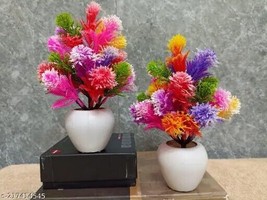 Fancy and Unique Artificial Flowers for Home Office Kitchen Decor Combo pack am - £16.66 GBP