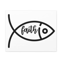 Faith Fish Luke 8:22-25 hristian Wall Art Print Ready to Hang U - £45.55 GBP+