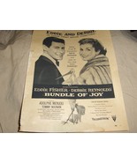 vintage advertisement for the movies &quot;Bundle Of Joy&quot; and &quot;Rock, Pretty B... - $10.00