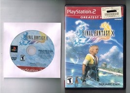 Final Fantasy X Greatest Hits PS2 Game PlayStation 2 Disc And Case No Manual - £11.57 GBP