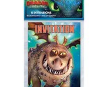 How To Train Your Dragon Invitations Birthday Party Invites 8 Per Packag... - £3.12 GBP