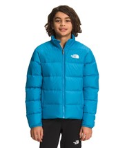 The North Face Teen Reversible North Down Jacket Acoustic Blue XS 6 NWT - $1,328.66 MXN