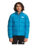 The North Face Teen Reversible North Down Jacket Acoustic Blue XS 6 NWT - $100.03 CAD