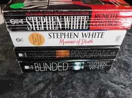 Stephen White lot of 4 Alan Gregory  Lauren Crowder Thriller Suspense Paperbacks - £6.40 GBP