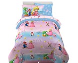 Super Mario Girl Princess Peach Girl Gamer Kids Bedding Super Soft Comfo... - £93.37 GBP