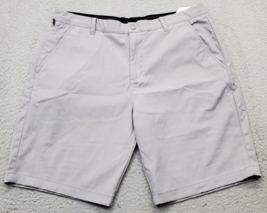 Kirkland Signature Golf Performance Chino Shorts Men&#39;s 36 Gray Slash Pocket - $21.33