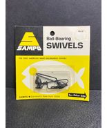 USA Made Sampo Ball-Bearing Coastlock Snap Swivel 165# Size 5 Pack of 2 - $8.41 CAD