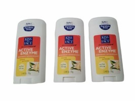 Kiss my face active enzyme deodorant scented paraben free lot x 3 - £31.05 GBP