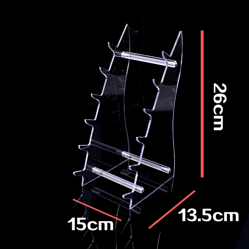 High-grade Acrylic Transparent  Display Stand Can Put 6PCS Knives - £52.19 GBP