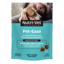 Nutri-Vet Pet-Ease soft Chews for Dogs 1ea/170 g - £8.71 GBP