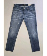Gap 1969 Jeans Women&#39;s Size 26/2 Distressed Limited Edition Straight Leg... - €15,63 EUR