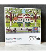 Charles Wysocki Ice Cream and Hopscotch 300 Large Pieces Buffalo Puzzle-... - $347.62 MXN