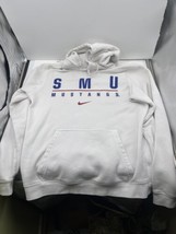 Vintage Nike SMU Mustangs University Hoodie Sweatshirt Size Small S - £31.57 GBP