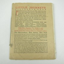 Antique 1909 Little Journeys James Oliver ROYCROFT Arts &amp; Crafts Elbert Hubbard - £23.59 GBP