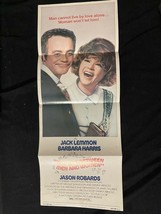 War Between Men And Women Original Insert movie poster 1972- Jack Lemmon - £47.67 GBP