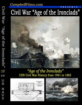 Navy Civil War old Films - The Age of the Ironclads Monitor VS Merrimack - £14.30 GBP