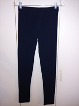 CREW CUTS GIRL&#39;S NAVY LEGGINGS-16-NWT-$18.50-COTTON/ELASTANE - $8.59