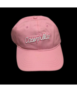 Caterpillar CAT Logo Baseball Hat Pink Ladies Girls Snapback Embroidered... - $33.93 CAD
