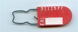 EAL Eastern Airlines Numbered In Flight Liquor Container Seal 1970&#39;s - £22.15 GBP