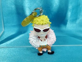 Bandai One Piece Mascot 2nd Mini Charm Zipper Pull Figure Donquixote Doflamingo - £31.44 GBP