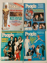 Vintage People Magazines Lot of 4 Bond Oscars Celebrities Dating Best Worse  ^ - £20.57 GBP