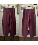 Spanx Air Essentials Wide Leg 20385R Chianti Burgundy Merlot Maroon M - $84.90 CAD