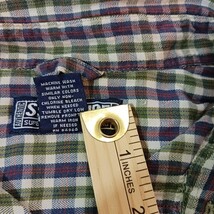 Structure Men's Button Up Long Sleeve Multicolor Plaid Shirt Long Sleeve Size XL image 5