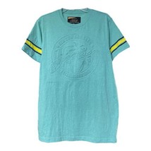 Spirit of Jamaica Green Embossed Sea Sun and Sand T Shirt Size Large - £10.21 GBP