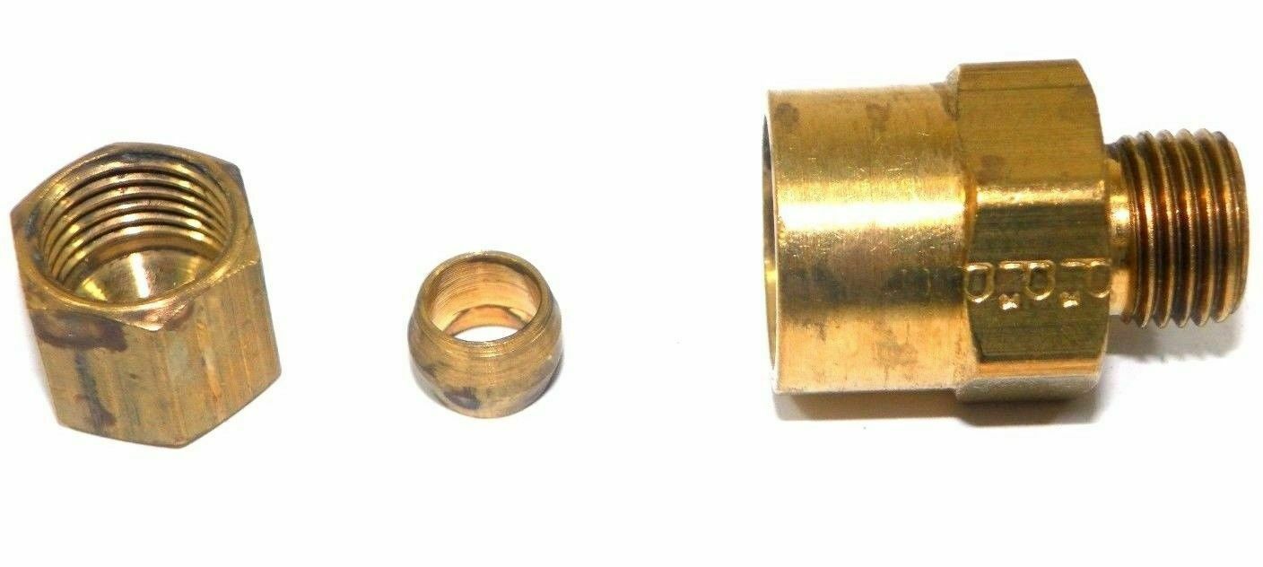 Big A Service Line 3-166440 Brass Pipe, Reduction Male Adapter Fitting 1... - $12.75
