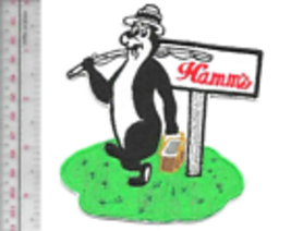 Beer Fishing Hamm&#39;s Bear Gone Fishing Hamm&#39;s Beer of Saint Paul, Minneso... - £7.81 GBP