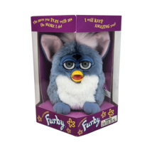 VINTAGE 1998 FURBY ELEPHANT BLUE WHITE 70-800 NEW SEALED IN ORIGINAL SEA... - $1,244.88 MXN